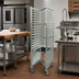 Thumbnail image #2 for John Boos Front-Load Nesting Mobile Aluminum Bun Pan Rack, 20-Pan Capacity