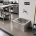 Thumbnail image #2 for John Boos Floor-Mounted Stainless Steel Mop Sink with 20 x 16 x 6 Inch Compartment