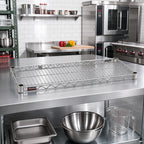 Thumbnail image #2 for Eagle Group QuadTruss 1424S Wire Shelf, 24 x 14 in, 304 Stainless Steel, 800 lb Capacity Case of 4