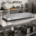 Thumbnail image #3 for Eagle Group Quik-Set 54 x 24 Inch Louvered Stainless Steel Shelf