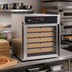 Thumbnail image #2 for Nemco Countertop Heated Pizza Holding Cabinet for 18-Inch Boxed Pizzas with Tempered Glass Door and 5 Adjustable Racks