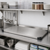 Thumbnail image #2 for Quantum 48-Inch x 21-Inch 304 Stainless Steel Solid Shelf with Marine Edge