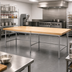 Thumbnail image #2 for John Boos Stainless Steel Baker's Table Frame for 144