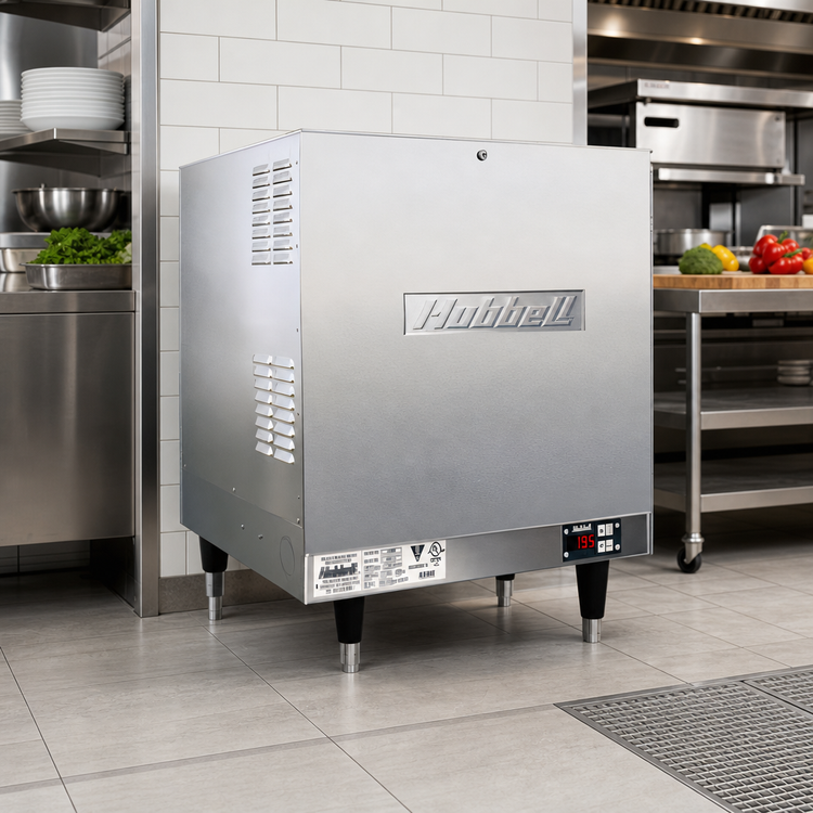 Product image #2 for Hubbell J1618 Electric Booster Heater with 16-Gallon Stainless Steel Storage Tank, 18 kW