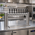 Thumbnail image #2 for Perlick Avenue H-Pipe 10-Faucet Glycol-Cooled Countertop Draft Beer Tower, Stainless Steel