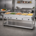 Thumbnail image #2 for Vollrath ServeWell SL 5-Well Electric Hot Food Table, 76-Inch, 120V, Open Shelf Base