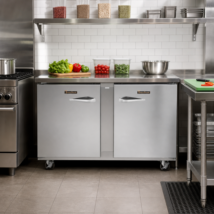 Product image #2 for Traulsen Dealer's Choice ULT48-LL 48-Inch Two-Section Undercounter Freezer with Solid Left/Left Hinging