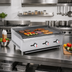 Thumbnail image #2 for Sapphire 24-Inch Countertop Gas Charbroiler with 2 U-Shaped Burners, Natural Gas/Propane, 60,000 BTU
