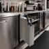 Thumbnail image #2 for Glastender 4-Inch Underbar Soda Gun Holder with Integral Drip Pan
