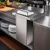 Thumbnail image #2 for San Jamar Classic In-Counter Mini-Fold Napkin Dispenser, 450+ Capacity, Stainless Steel