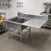 Thumbnail image #2 for John Boos Pro-Bowl 2-Compartment Platter Sink with Right Drainboard, 56-3/16