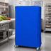 Thumbnail image #2 for Quantum 24 x 48 x 63 Inch Wire Cart Cover, Blue 400 Denier Nylon with Zipper Flap