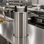 Thumbnail image #2 for Eagle Group Director's Choice 381142 Drop-In Shielded Unheated Plate Dispenser for 4-1/4 to 7-1/2 Inch Round Plates