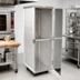 Thumbnail image #2 for 40-Tier Enclosed Aluminum Mobile Pan Rack Cabinet for 18 x 26 Sheet Pans