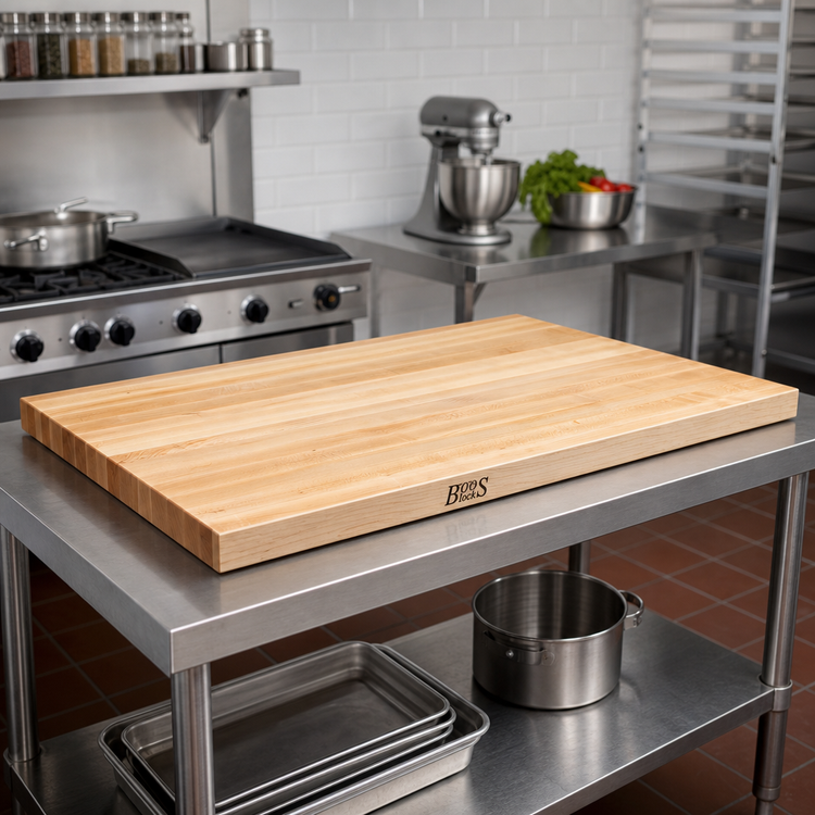 Product image #2 for John Boos Boos Block Edge Grain Northern Hard Rock Maple Kitchen Countertop, 36 Inch x 30 Inch x 1-1/2 Inch, Varnique Finish
