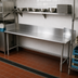 Thumbnail image #2 for John Boos Pro-Bowl Straight Clean Dishtable, 144-Inch x 30-Inch, Left-to-Right, 300 Series Stainless Steel