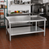 Thumbnail image #2 for John Boos Stainless Steel Equipment Stand with Up-Turn Back and Sides, 48
