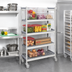 Thumbnail image #2 for Fermostock 4-Tier Mobile Polymer Shelving Unit, 47