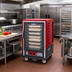 Thumbnail image #2 for Metro C5 3 Series Half-Height Heated Holding Cabinet with Clear Polycarbonate Door, Red Insulation Armour, 17 Pan Capacity