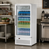 Thumbnail image #3 for Turbo Air Super Deluxe One-Section Glass Door Merchandiser Refrigerator, 8.12 Cu. Ft., Self-Contained, Bottom-Mount, White