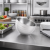 Thumbnail image #2 for Vollrath Angled Beehive Insulated Double-Wall Stainless Steel Serving Bowl, 1.9 Qt