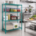 Thumbnail image #2 for EagleGard 4-Tier Stationary Starter Wire Shelving Unit, 42