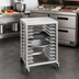 Thumbnail image #3 for Channel Manufacturing Half-Size Aluminum Pizza Pan Rack with Aluminum Work Top, 12-Pan Capacity