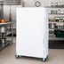 Thumbnail image #2 for Quantum 18 x 60 x 63 Inch White 400 Denier Nylon Wire Cart Cover with Velcro Flap