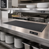Thumbnail image #2 for Vollrath 32-Inch Flush Mount Drop-In Heated Warming Shelf, Black Aluminum Hardcoat, 120V