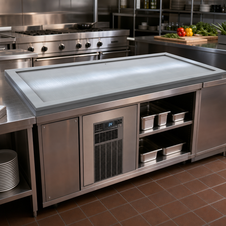 Product image #2 for Delfield 30-Inch Drop-In Frost Top with Self-Contained Refrigeration and R290
