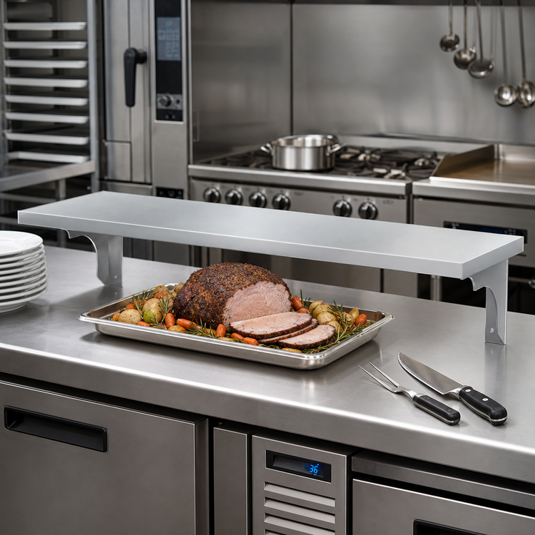 Product image #2 for Duke Manufacturing Steam Table Carving Board, 7-Inch Wide, 18/300 Stainless Steel