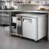 Thumbnail image #2 for Turbo Air J Series 35-3/8-Inch One-Section Self-Contained Side-Mount Undercounter Freezer, 5.66 Cu. Ft.
