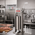 Thumbnail image #2 for Trento 15 kg Manual Vertical Sausage Stuffer with 2-Speed Vertical & Horizontal Gear Drive