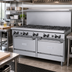 Thumbnail image #2 for Garland GF Starfire Pro 60 Inch Gas Restaurant Range with 10 Open Burners and 2 Standard Ovens