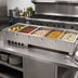 Thumbnail image #2 for Vollrath Five-Well Modular Drop-In Electric Hot Food Well with 316 Marine Grade Stainless Steel Wells, Manifold Drain, Thermostatic Controls, 208V
