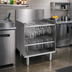 Thumbnail image #2 for Eagle Spec-Bar Underbar Glass Rack Storage Unit, 18 x 24 Inches, Open Front Base, 304 Stainless Steel