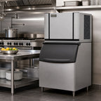 Thumbnail image #3 for Ice-O-Matic Elevation Series Modular Half-Size Cube Ice Maker with Water-Cooled Self-Contained Condenser