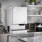 Thumbnail image #2 for Hoshizaki DCM-751BWH Countertop Cubelet Ice Maker/Water Dispenser, Water-Cooled, 95 lb Storage, Up to 782 lb/24 hr