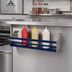 Thumbnail image #2 for Advance Tabco Prestige Signature Series 12-Inch Single Tier Hang-On Stainless Steel Speed Rail, 3-Bottle Capacity