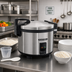 Thumbnail image #2 for Proctor-Silex Commercial Countertop Electric Rice Cooker/Warmer, 60-Cup Cooked / 30-Cup Uncooked, Stainless Steel, 120V