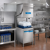 Thumbnail image #2 for MEIKO Point 2 Series DV 80.2 Hot Water Sanitizing Door-Type Dishwasher with Built-In Booster, 61 Racks/Hour