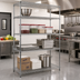 Thumbnail image #2 for Chrome Plated Wire Shelving Starter Kit with 74-Inch Posts, 18 x 48 Inch