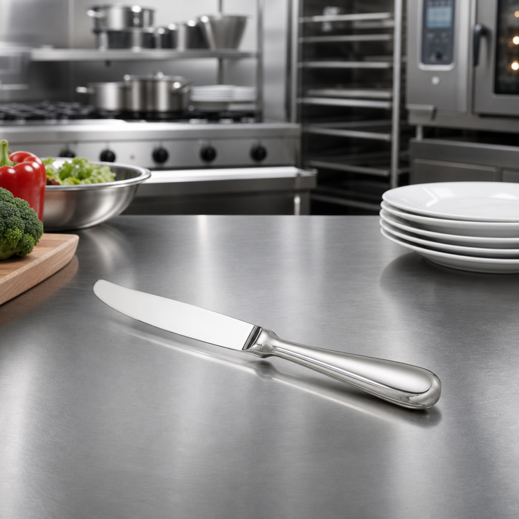 Product image #3 for Stanford 8-3/4 Inch Dinner Knife, Hollow Handle, 18/8 Stainless Steel, Mirror Finish