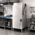 Thumbnail image #2 for Hobart Warewash AM16T-BAS-10 Tall Base Electric High-Temperature Door-Type Dishwasher