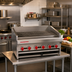 Thumbnail image #3 for American Range ADJ-36 36-Inch Countertop Adjustable Top Radiant Gas Charbroiler, 6 Burners