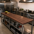 Thumbnail image #2 for Boos Block American Black Walnut Edge Grain Kitchen Countertop, 132 x 30 x 1-1/2 Inch, No Backsplash