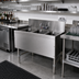 Thumbnail image #2 for Advance Tabco Prestige Supreme 3-Compartment Underbar Sink Unit with Splash-Mount Faucet