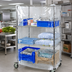 Thumbnail image #2 for Quantum Clear Vinyl Wire Cart Cover with Zipper Flap, 18 x 60 x 63 Inches