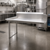 Thumbnail image #2 for John Boos JDTC Pro-Bowl 48-Inch Clean Straight Stainless Steel Dish Table with 10-Inch Backsplash, Right-to-Left Operation