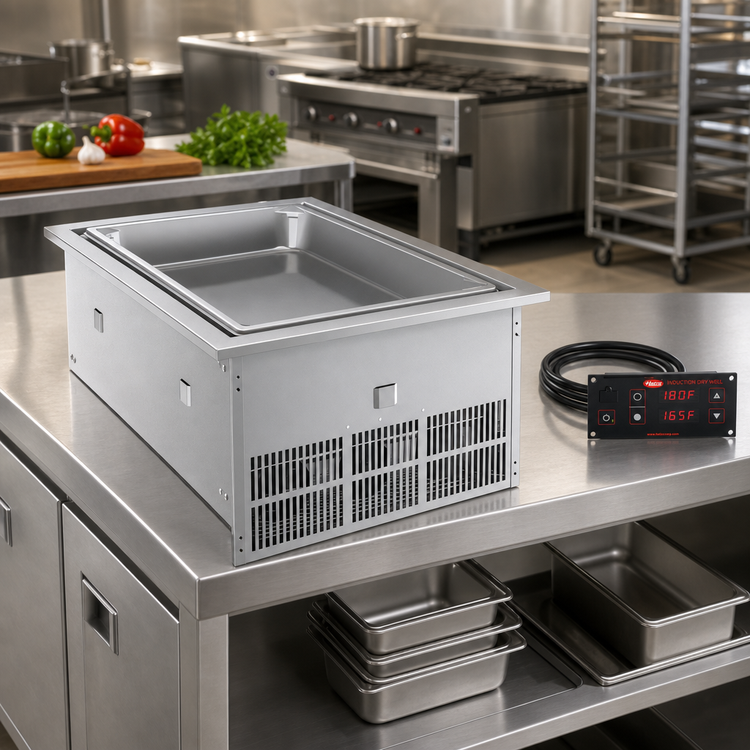 Product image #2 for Hatco Drop-In Induction Dry Well for 1 Full-Size Pan, 720W, 208-240V